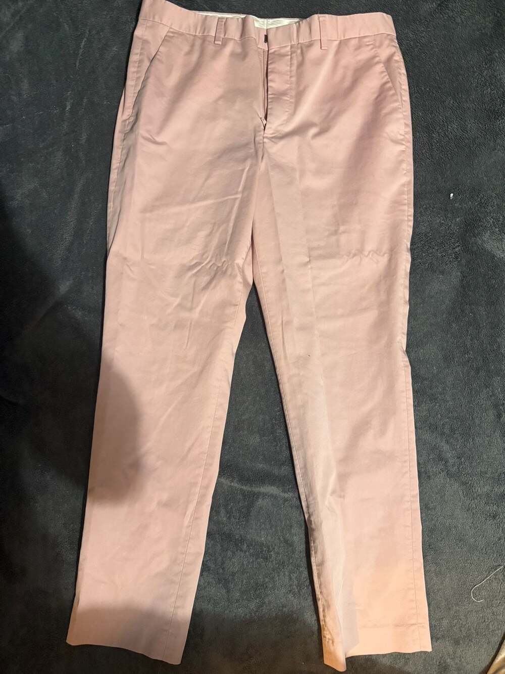 Express Extra Slim Pants 31x32 Pink Chinos Dress Pants